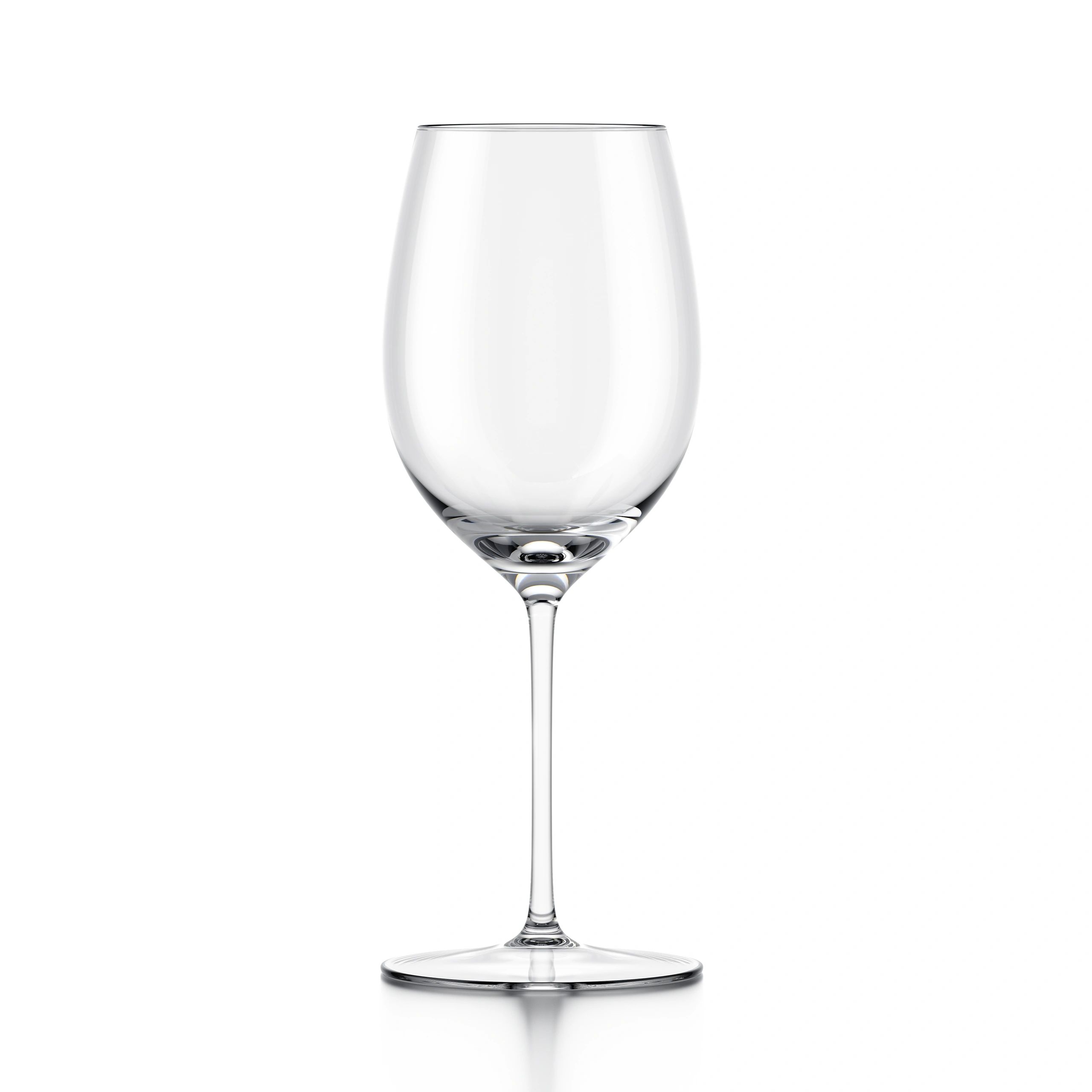 Elegant wine glass