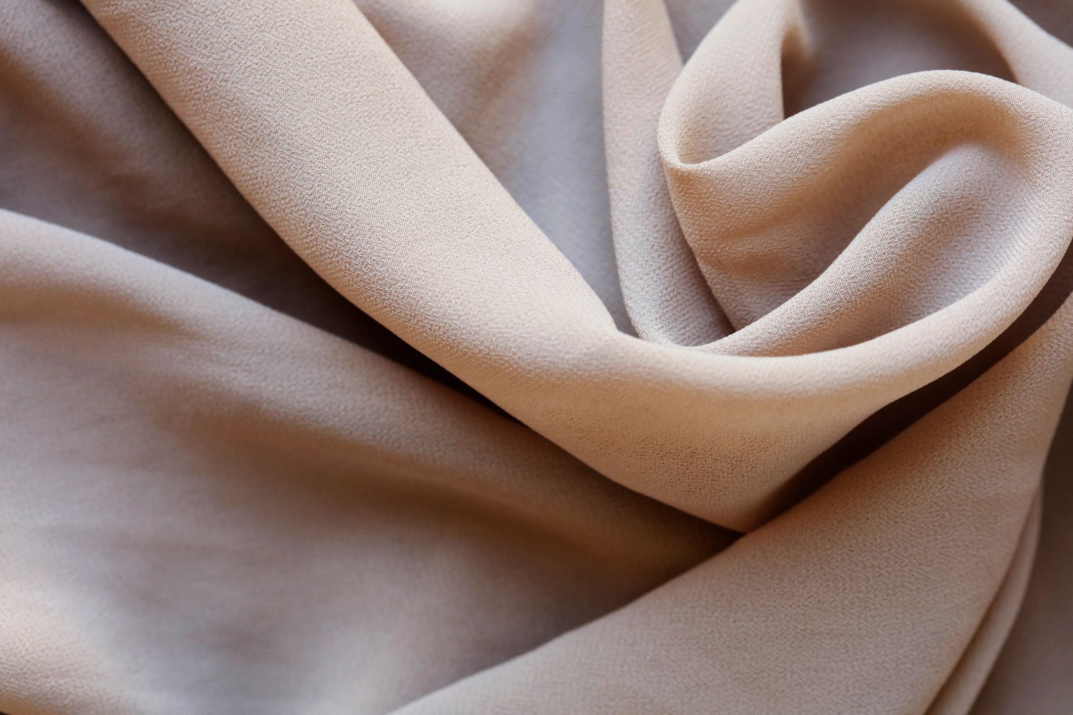 Soft silk fabric texture